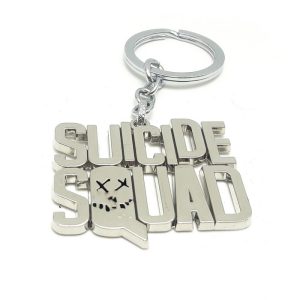 Breloc Suicide Squad argintiu-0