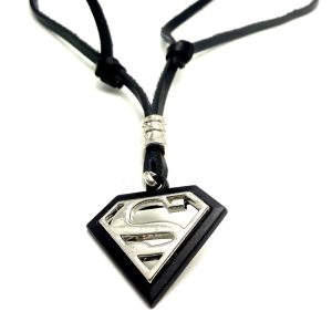 Medalion Superman negru-0