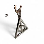 Colier deathly hallows argintiu - imagine 2