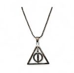 Colier deathly hallows argintiu - imagine 5