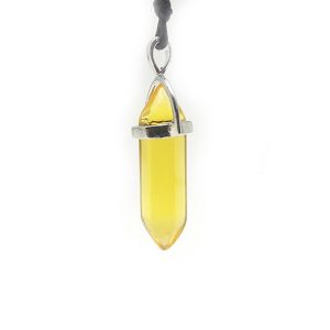 Pointed Necklace Cristal Natural 16-0