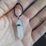 Pointed Necklace Cristal Natural 15