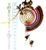 Colier spirală din sârmă